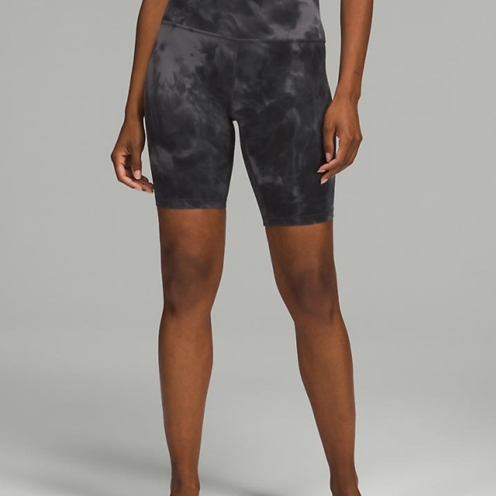 Lululemon Align Super High Rise Shorts 10" Incognito Camo Multi Grey‎ Size 2 NWT
